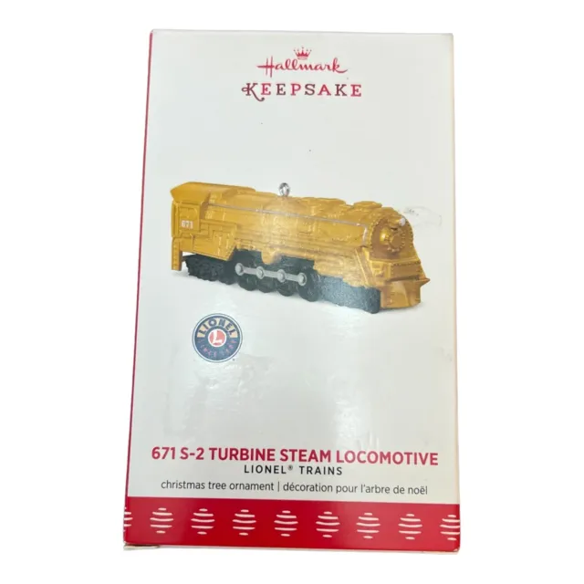 Hallmark: 671 S-2 Turbine Steam Locomotive Limited Edition 2017 Ornament