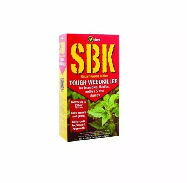 Vitax 500ml SBK Brushwood Tough Weed Brambles Thistles & Tree Stump Killer