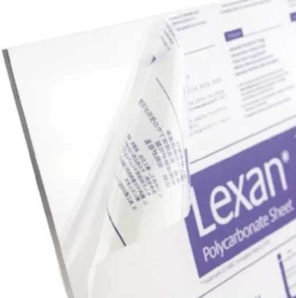 Lexan Makrolon Polycarbonate Plastic Sheet Clear 1/8" x 12" x 12"