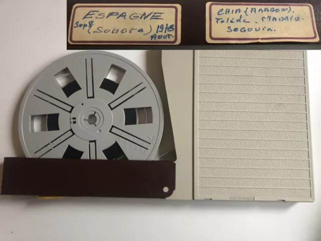 1978 - ESPAGNE Madrid Chia Aragon Tolede Segovia - Film Super 8 sonore Amateur