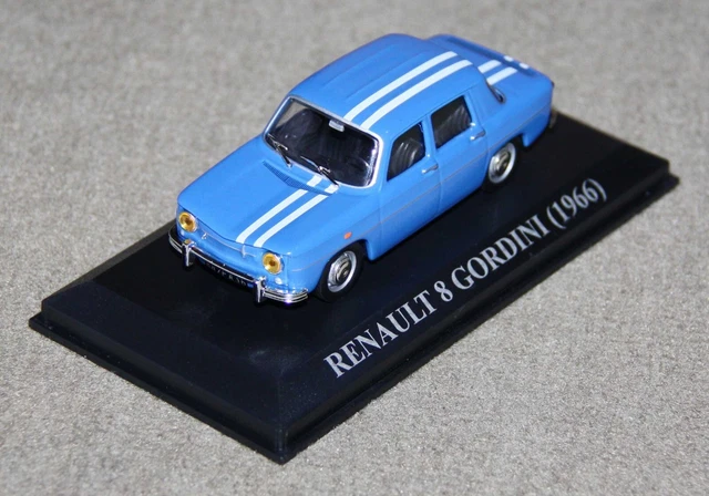 Modèle Réduit Renault 8 Major 1966 - Échelle 1:43 - Ixo/Altaya - Neuf Sous Vitrine