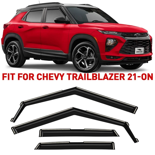 SIDE WINDOW DEFLECTORS Rain Guards for 20212023 Chevrolet (Chevy