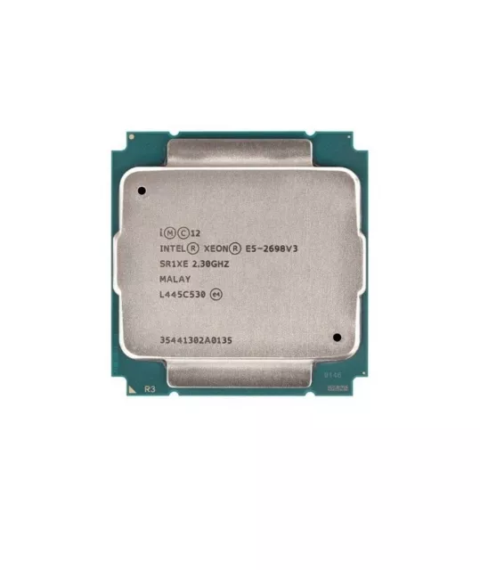 Intel Xeon Processor E5 2698 V3 16 Cores 40M Cache 2.3-3.6 GHz CPU
