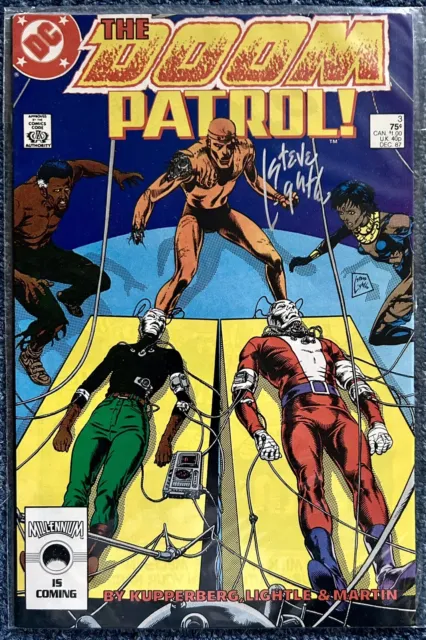 Doom Patrol #3 (1987) DC Comics, Kupperberg/Lightle, Signed By Steve Lightle