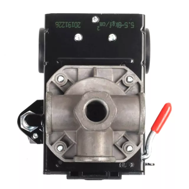 LEFOO Heavy Duty   Compressor Pressure Switch Control 95-125 PSI 4 Port J0J9