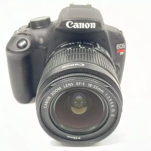 Canon EOS Rebel T5 18.0MP Digital SLR DSLR Camera NA Shutter Count With Lens