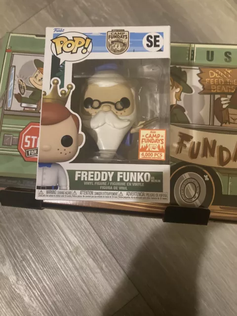 Freddy Funko As Merlin 2023 SDCC Camp Fundays Exclusive Pop! Disney 4000 PCS