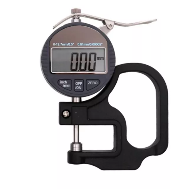 0.01mm Electronic Thickness  12.7mm Digital Micrometer Thickness Meter6127