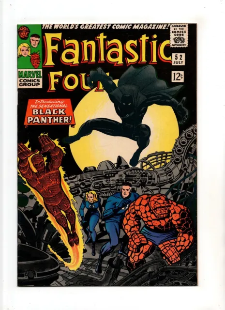 Fantastic Four #52 NM 9.4 HIGH GRADE Marvel Comic KEY 1st Black Panther App