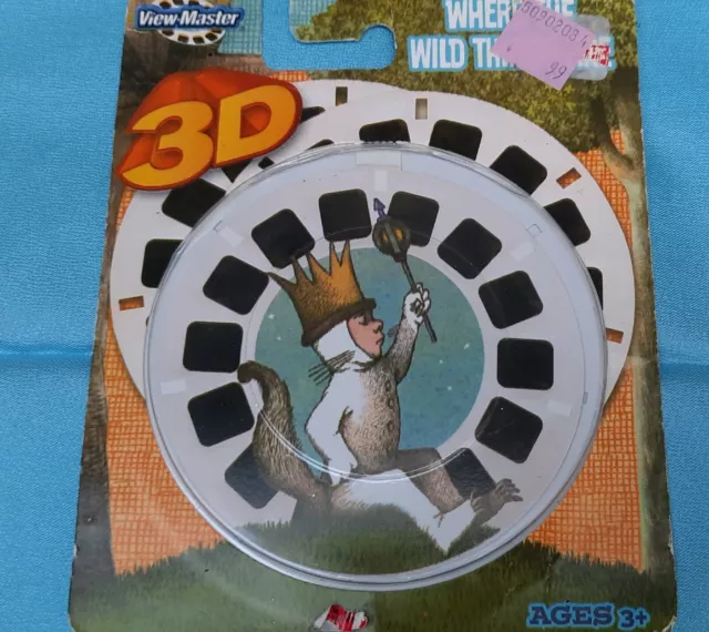 Where The Wild Things Are 3D View-Master 3 Reel Packet NEW SEALED