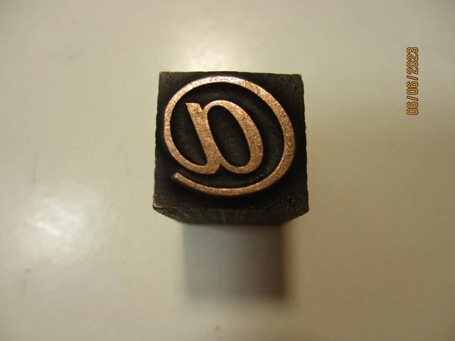 Printing Letterpress Printers Type Block Decorative At Symbol Print Cut