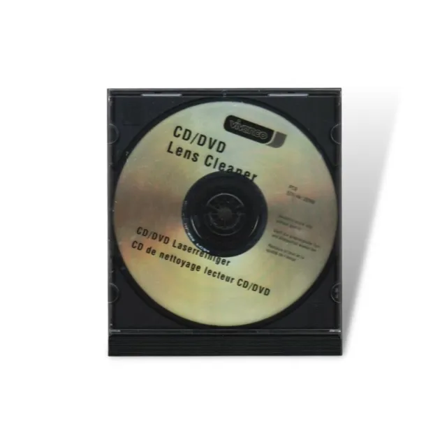 VIVANCO Laserreiniger für PC, CD und DVD Mit 6 extrafeinen Bürsten