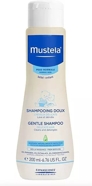 Mustela Gentle Shampoo For daily washing and detangling 200ML