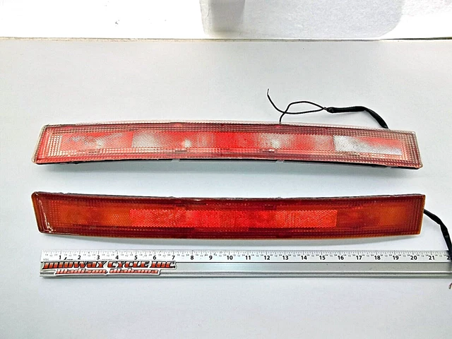 HONDA 88 - 00 GL1500 GOLDWING LIGHTED SADDLEBAG REFLECTORS HON-GL1500-REF jh