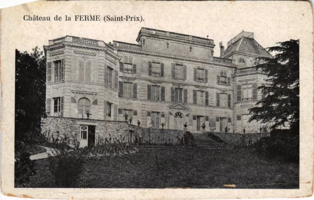 CPA Saint-Prix Chateau de la Ferme FRANCE (1330570)