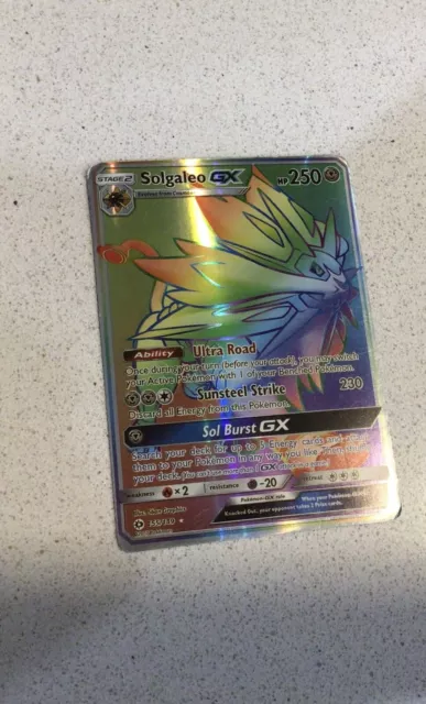  Pokemon - Solgaleo-GX - 155/149 - Secret Rare : Toys