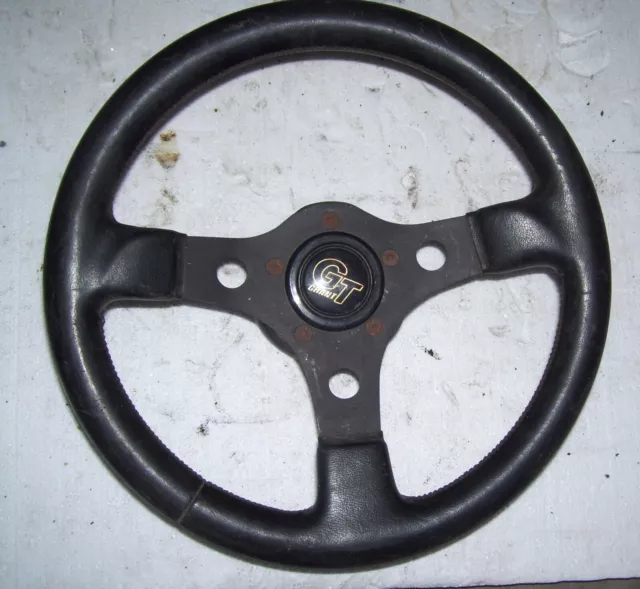 Grant Gt Steering Wheel- 13 In Leather Wrap- Grant Gt Steering Wheel- 13 In Leather Wrap-