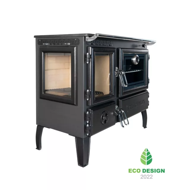 Wood Fired Stove with Oven / Pizza Oven 2