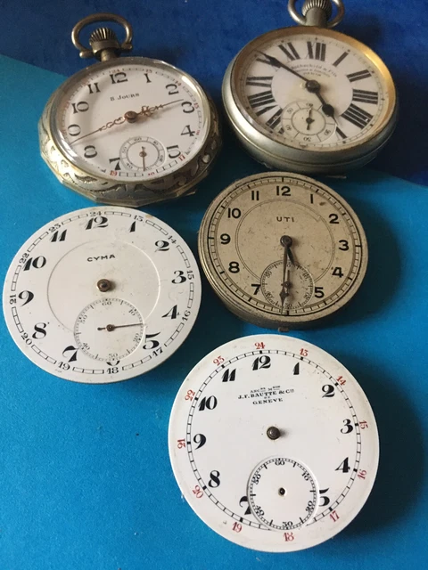 LOT 30 BOITES montres gousset anciennes EUR 29,50 - FR