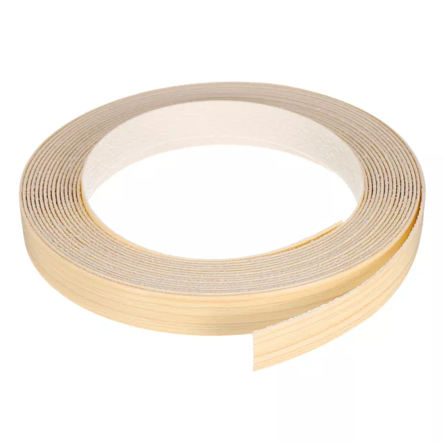 Edge Banding 3/4 Inch x 24.6ft Pre-Glued Wood Veneer Edging for Cabinet Beige