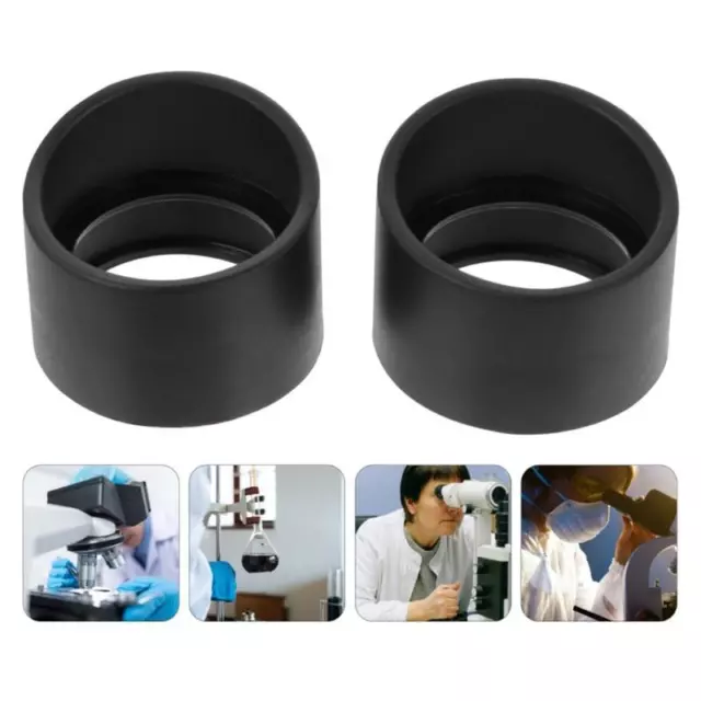 Microscope 33/36mm Large Eyepiece Guards Rubber Eyepiece Cover Eye Shields