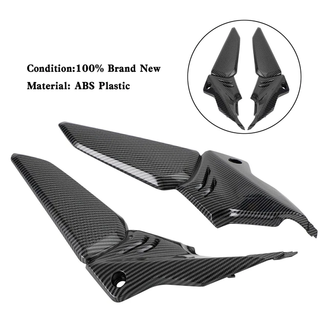 Panneau Carénage Latéral Pour Réservoir GSXR1000 K5 2005-2006 - Paire De Couvercles De Protection En Plastique ABS Noir