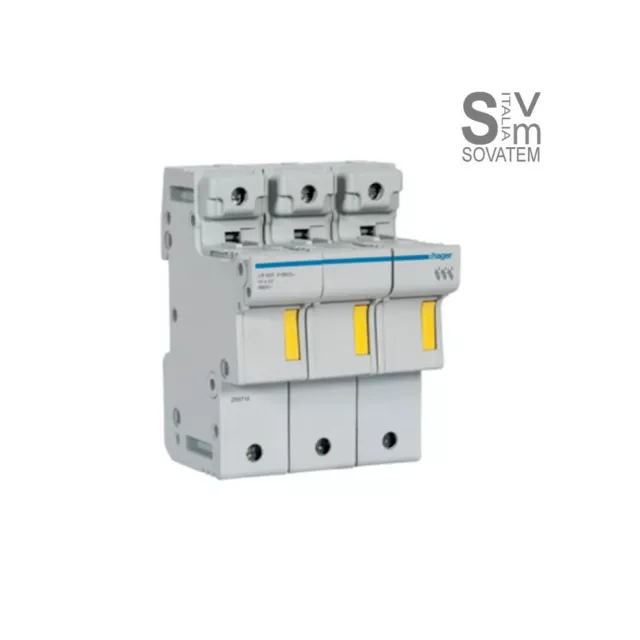 HAGER LR603 Fusible Sezionab.tripolari Ne Pas Access. 3P 14x51 4,5M
