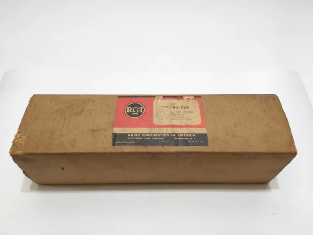 Vtg RCA High Voltage Test Equipment  PROBE WG-289  BRAND NEW w/ INSTRUCTIONS NOS