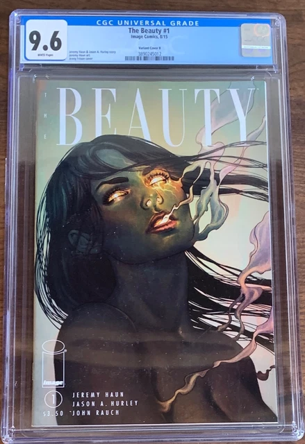 The Beauty #1 CGC 9.6 Variant Cover B White Pages Jenny Frison Image Comics Book