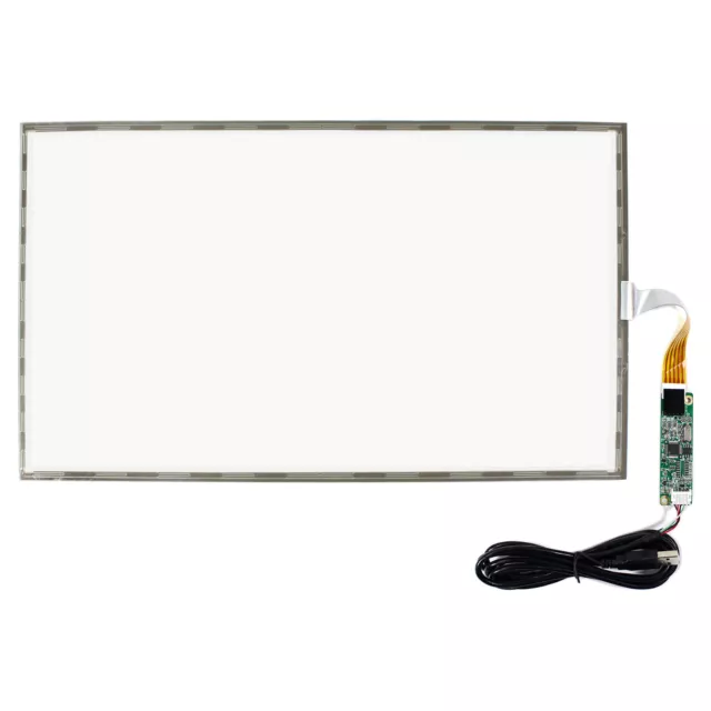 15.6inch 5-Wire Resistive Touch Panel Screen 2048×2048 with USB Controller Card