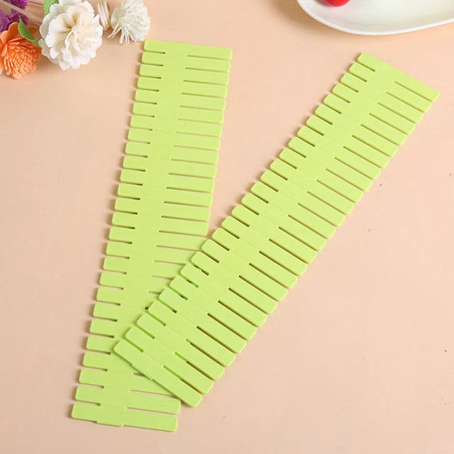 4 Pcs Séparateurs De Tiroirs Réglables Rangement Organisateur