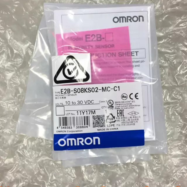 1PC New Omron E2B-S08KS02-MC-C1 Proximity Switch Sensor In Box Free Shipping #A