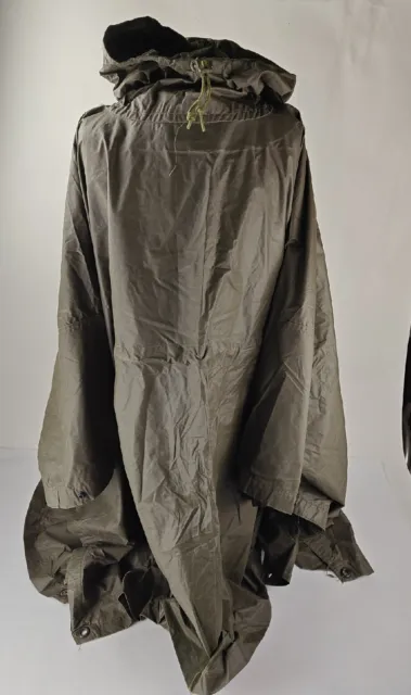 KOREAN WAR ERA Jungle Poncho Shelter Rain Coat Jacket US Army 1951 ...