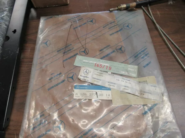 Vintage Nos Mercedes Valve Body Plate, 126 277 3814,