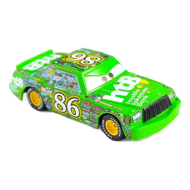 MATTEL DISNEY PIXAR Cars 3 NO.86 Chick Hicks 1:55 Metall Diecast ...