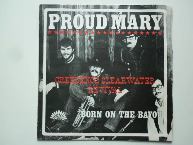 Creedence Clearwater Revival 45Tours SP vinyle Proud Mary
