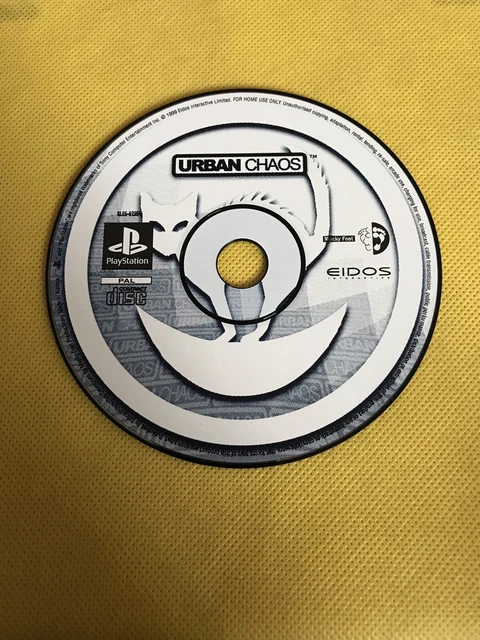 Jeu PlayStation 1 Urban Chaos - Version Française - Pas De Notice/boîtier Abîmé - Bon état De Fonctionnement