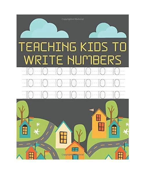 TEACHING KIDS TO Write Numbers: Counting Numbers For Teaching Kids To ...