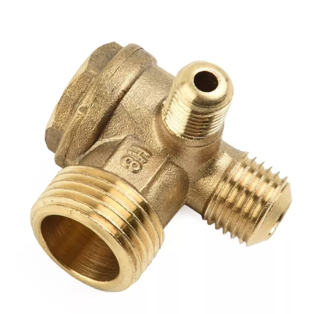 Brass Male Threaded Check Valve Reliable Component for Air Compressor System