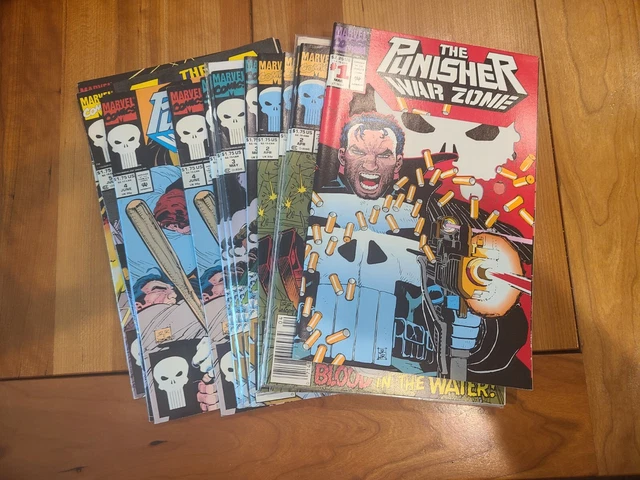 Marvel Comics Punisher War Zone Single Issues, You Pick Finish Your Run!