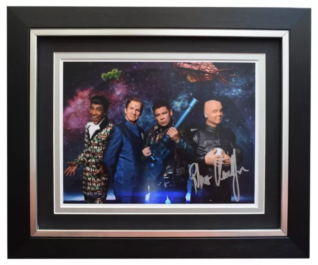 Robert Llewellyn Signed 10x8 Framed Autograph Photo Display Red Dwarf TV COA