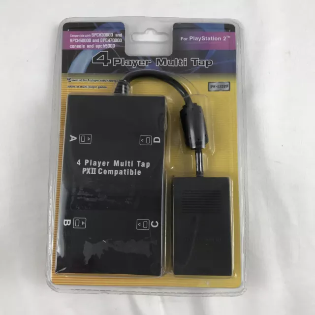 Multi-Tap Adapter -4 Player for Sony Playstation 2 PS2 System