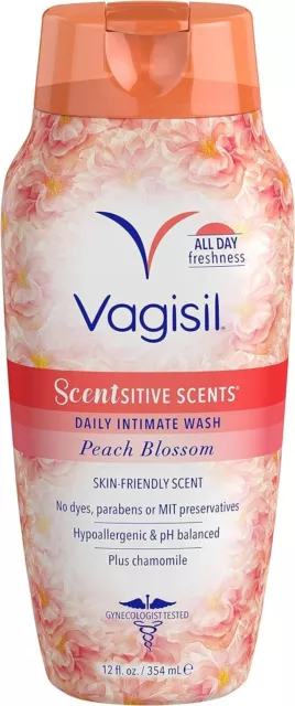 Vagisil Scentsitive Scents Daily Intimate Feminine Vaginal Wash, 354 ml/AU