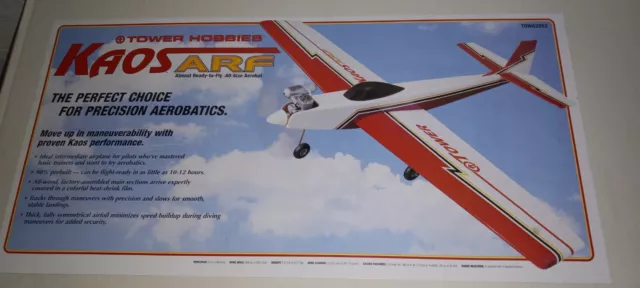 Tower Hobbies Kaos 40 ARF NIB Tower Hobbies Kaos 40 ARF NIB