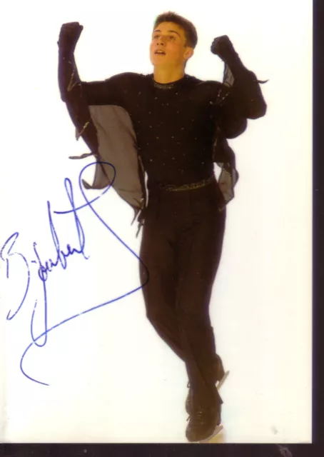 Patinage Artistique * Brian JOUBERT * AUTOGRAPHE / DEDICACE * France