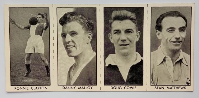 Dc Thomson Football Stars Stanley Matthews Uncut Free Gift Adventure Comic 1957