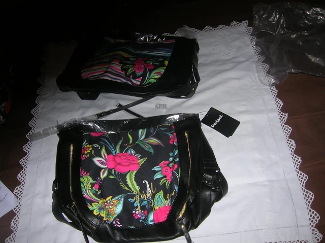 GRAND SAC DESIGUAL neuf avec etiquette marteta cancu multicolore idee KDO 0 70 EUR 40 00 PicClick FR