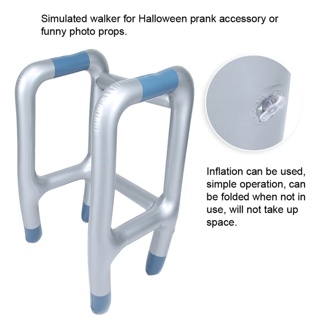 (Caminante Inflable) Caminante Inflable PVC Plegable Halloween Broma Divertida SG5