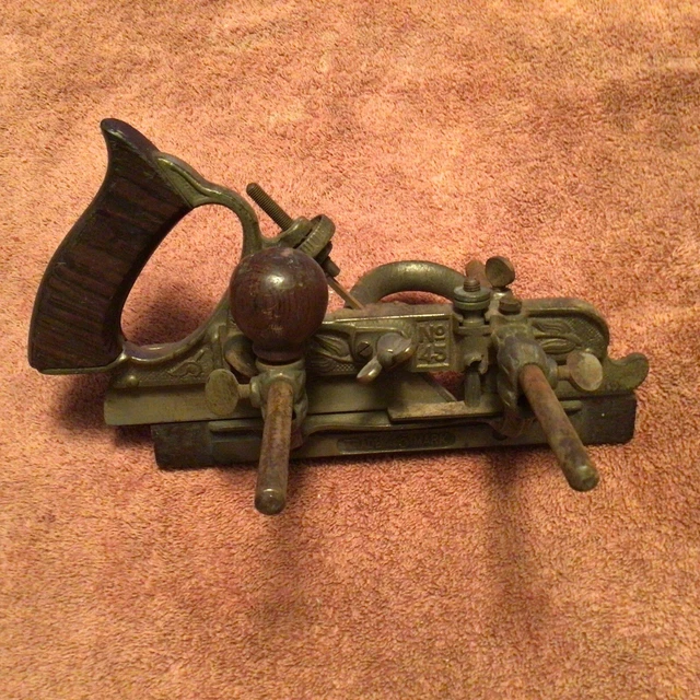 Vintage STANLEY No. 45 Wood Plane  / Original Antique Wood Working Tool