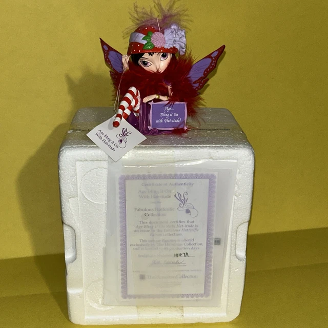 Jasmine Becket-Griffith Age Bling It On with Hat-itude! Fairy Figurine Jasmine Becket-Griffith Age Bling It On with Hat-itude! Fairy Figurine